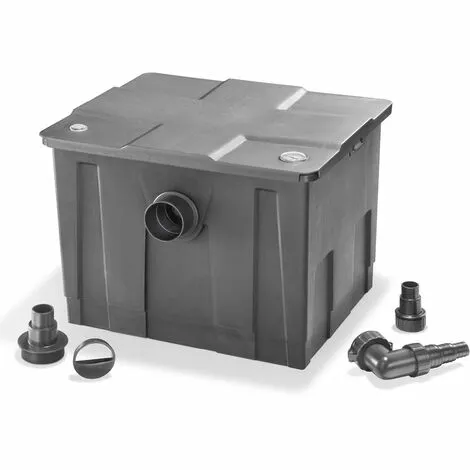 Nouveau ? Kit Filtre Solaire Pour Bassin 100/2500 Avec Batterie Rechargeable Filtre Externe Bassin De Jardin Esotec 101078 ? – Image 2