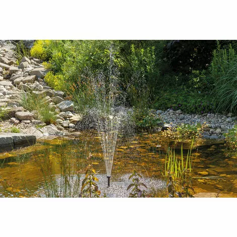 Grosses soldes âš Pompe Solaire Pour Bassin 10W 630 L/h Pompe Solaire Pour Bassin De Jardin Kit De Pompe Pour Bassin Esotec 101720 ? â Image 3