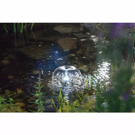 Meilleur prix ? Pompe Solaire De Bassin Avec Batterie Rechargeable 20W Pompe Solaire De Jardin Pompe De Bassin étang Esotec 101724 ? – Image 3