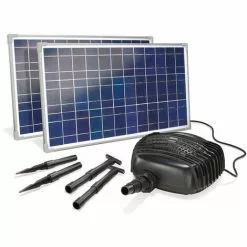 Promo ? Pompe Solaire De Cours Deau 50W 3400 L / H Pompe Solaire Pompe Cascade étang Esotec 101766 ?
