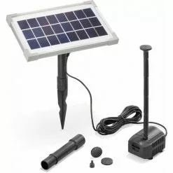 Grosses soldes â Pompe Solaire Pour Bassin 3.5W 200 L/h Pompe Solaire Pour Bassin De Jardin Fontaine Esotec 101907 ?