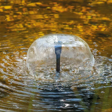 De gros ⭐ Pompe Solaire De Bassin 25W 630l / H Batterie + LED Pompe Solaire De Bassin Jardin Esotec 101925 ⭐ – Image 4