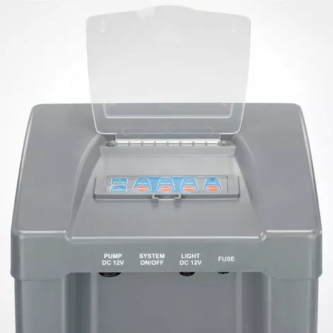 Promo ? Pompe Solaire De Cours Deau 150W 3500l / H + Batterie Bassin Pompe Solaire Jardin Esotec 101976 â â Image 3