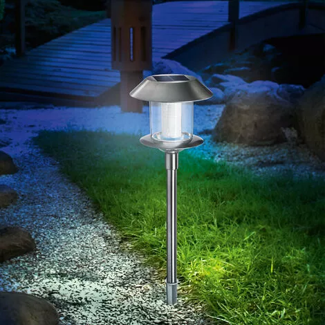 Le moins cher ? Lampe Solaire Swing DuoColor Lampe Solaire Commutable Blanc Chaud-froid, Esotec 102070 ? – Image 3