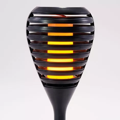 Meilleure vente ? Torche Solaire Lot De 2 Torche De Jardin Effet Flamme Lampe Solaire Jardin Esotec 102483 ? â Image 5