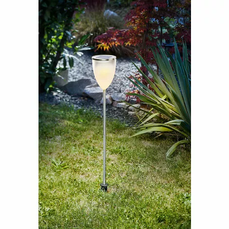 Vente flash ? Lampe Solaire TropicLight DuoColor Blanc Chaud-froid Commutable, Esotec 102607 ? â Image 5