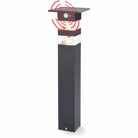 Meilleure affaire ? Capteur Solaire Path Light 600 Lm Lampadaire Jardin Lumière Solaire Esotec 102740 ? â Image 2