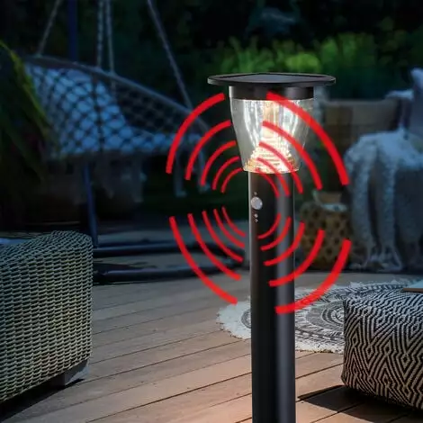 Meilleure vente ? Lampe De Chemin De Capteur Solaire 600 Lm Lampe Solaire De Jardin Lampe Solaire Esotec 102741 ?