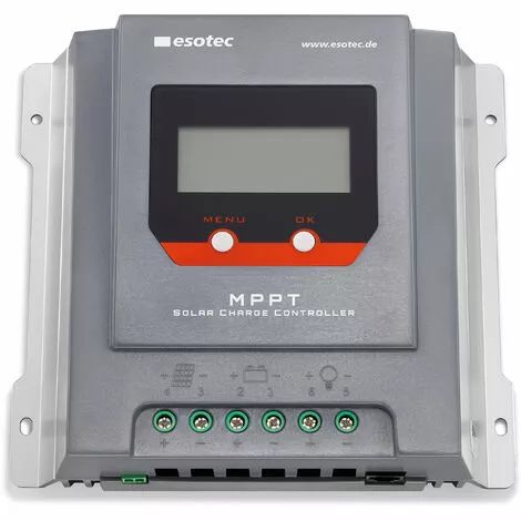 Offres ? ESOTEC Contrôleur De Charge Solaire MPPT 30A Pour Systèmes Solaires 12-24V Contrôleur Régulateur Solaire 140015 â
