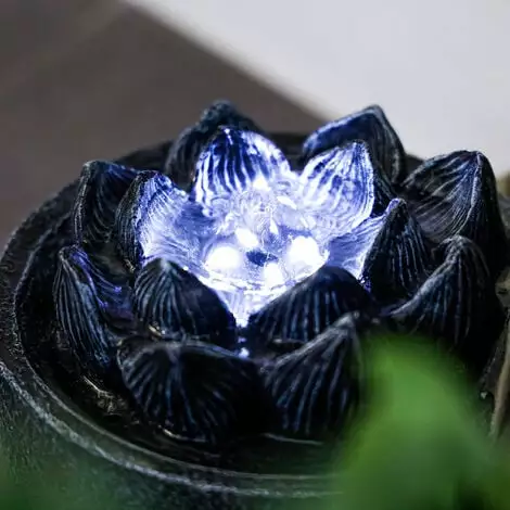 Meilleur prix ? ESOTEC Fontaine Dintérieur Bouddha Fontaine LED Fontaine Ornementale Fontaine De Jardin 230V 101402 ? â Image 3