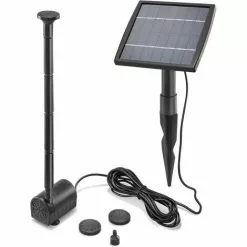 Remise ? Pompe Solaire Pour Bassin 1,5 W 140 l/h Pompe Solaire Pour Bassin De Jardin Kit De Pompe Esotec 101905 ?