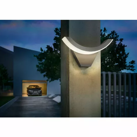 Remise ? ESOTEC Applique Dextérieur LED Blanc Chaud 2800K 550lm 9 Watts Lampe Murale Dextérieur, 201504 ? â Image 3