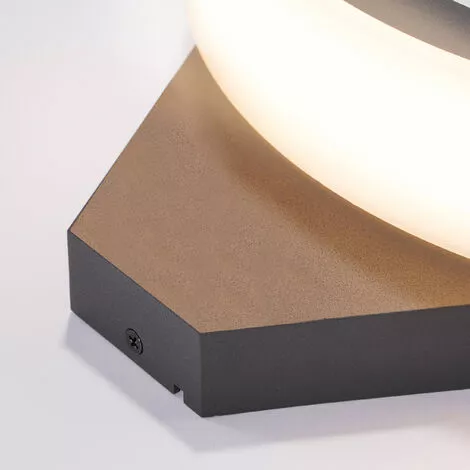 Remise ? ESOTEC Applique Dextérieur LED Blanc Chaud 2800K 550lm 9 Watts Lampe Murale Dextérieur, 201504 ? â Image 4