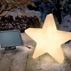 Le moins cher ? Couleur De Lumière étoile Lumineuse Solaire Commutable Décoration De Noël Décoration Dhiver Esotec 102122 ✨