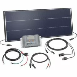 Grosses soldes ? Ensemble Solaire Kit 75W Système Solaire 12 Volts Système D’îlot De Camping, Esotec 120050 ?