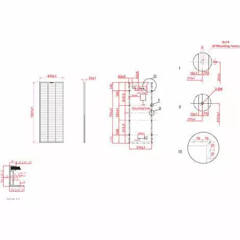 Grosses soldes ✔️ Module Solaire 75 Watts Mono 18V Nouvelle Technologie De Bardeau Panneau Solaire MC4 Esotec 131050 ? – Image 4