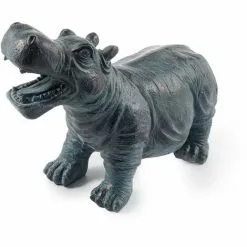 Coupon ⌛ Figurine De Gargouille Hippopotame Décoration De Jardin Deau Figurine De Bassin Esotec 100738 ?