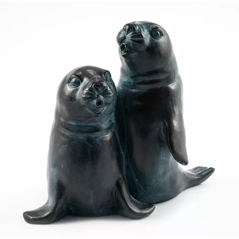 Vente flash ? ESOTEC Figurine De Gargouille Phoque Jardin Deau Décoration Figurine De Bassin 100736 ?