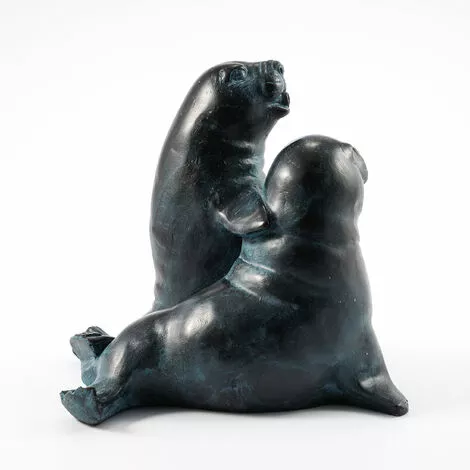 Vente flash ? ESOTEC Figurine De Gargouille Phoque Jardin Deau Décoration Figurine De Bassin 100736 ? â Image 3