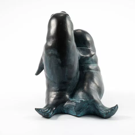 Vente flash ? ESOTEC Figurine De Gargouille Phoque Jardin Deau Décoration Figurine De Bassin 100736 ? â Image 4