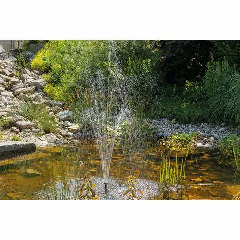 Meilleure affaire ❤️ Pompe Solaire De Remplacement Roma 12-24V Pompe Solaire Pompe Détang étang De Jardin Esotec 101734 ? – Image 2