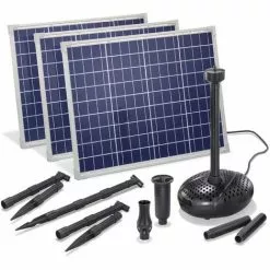 Remise ? Pompe Solaire De Bassin 150W 5000 L/h Pompe Solaire De Jeu D’eau Pompe De Bassin Esotec 101919 ❤️