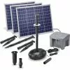 Meilleure affaire ? Pompe Solaire De Bassin 150W 4000l / H Batterie + LED Bassin Pompe Solaire Jardin Esotec 101930 ?